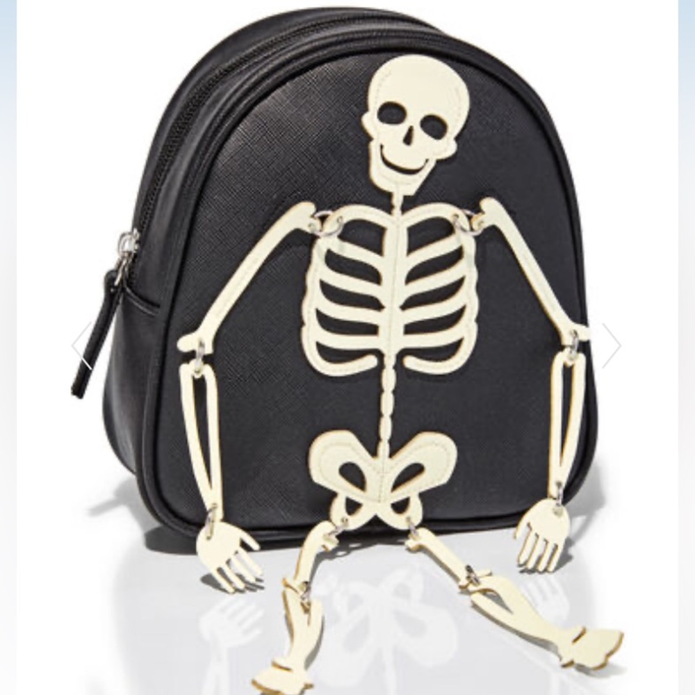 Bath & Body Works Halloween Skeleton Small Backpack